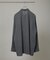 ATON／TWIST WOOL WASHER ZIP UP SHIRT