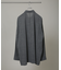 ATON／TWIST WOOL WASHER ZIP UP SHIRT