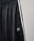 adidas／SATIN TRACK PANTS BLACK