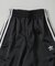 adidas／SATIN TRACK PANTS BLACK