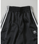adidas／SATIN TRACK PANTS BLACK