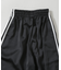 adidas／SATIN TRACK PANTS BLACK