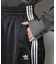 adidas／SATIN TRACK PANTS BLACK