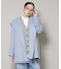 SUPER110blend リバーショールミディコート