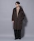 ウールリバースタンドベルテッドコート