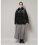 ベロアキルト刺繍ブルゾン