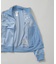 adidas／VELVET TRACK JAKET ASH BLUE