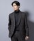 ｢Damerino Select｣ RENU(R)T／Wシャドーチェックジャケット（セットアップ可）