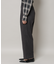 ツイードタックセミワイドパンツ(セットアップ可)