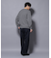 アンゴラ混ライトクルーネックニット