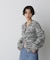 「STEVELOUR」ミックスカラー2WAYスナップニット
