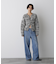 「STEVELOUR」ミックスカラー2WAYスナップニット