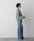 「STEVELOUR」ミックスカラー2WAYスナップニット