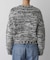 「STEVELOUR」ミックスカラー2WAYスナップニット