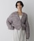 「STEVELOUR」ミックスカラー2WAYスナップニット