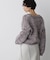 「STEVELOUR」ミックスカラー2WAYスナップニット