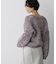 「STEVELOUR」ミックスカラー2WAYスナップニット