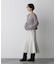 「STEVELOUR」ミックスカラー2WAYスナップニット