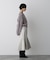 「STEVELOUR」ミックスカラー2WAYスナップニット