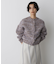 「STEVELOUR」ミックスカラー2WAYスナップニット