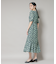 troisieme chaco／CUT JACQUARD PRINT ワンピース