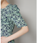 troisieme chaco／CUT JACQUARD PRINT ワンピース