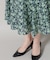 troisieme chaco／CUT JACQUARD PRINT ワンピース