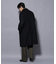 ウールカシミヤメルトンシングルコート