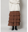 ティアードフリルレーススカート