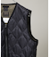 TAION／MILITARY V NECK W-ZIP DOWN VT
