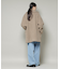 ボアワイドダブルボタンコート