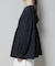 ウールライクポリエステル前後2way切り替えペプラムブラウス(セットアップ可)