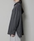 ウールライクポリエステルワイドシルエットシャツ(セットアップ可)