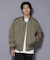 ALPHA INDUSTRIES／MA-1 OXFORD FLIGHT JACKET
