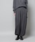 ヘリンボンツイードペインタードロストパンツ