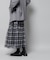 オンブレーチェックチュールスカート
