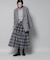 オンブレーチェックチュールスカート