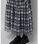 オンブレーチェックチュールスカート