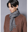 ソフトカシミヤブレンドチェックマフラー