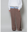 ソフトコーデュロイストレートパンツ