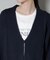総針ニットジャケットカーディガン