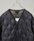 TAION／MILITARY W-ZIP V NECK DOWN JKT