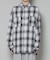 オーバーサイズチェックシャツ