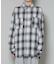 オーバーサイズチェックシャツ