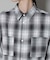 オーバーサイズチェックシャツ