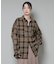 オーバーサイズチェックシャツ