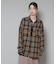 オーバーサイズチェックシャツ