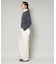 フェイクスエードタックパンツ