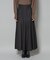 切り替え裾フレアスカート
