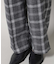 オンブレーチェックタックパンツ(セットアップ可)